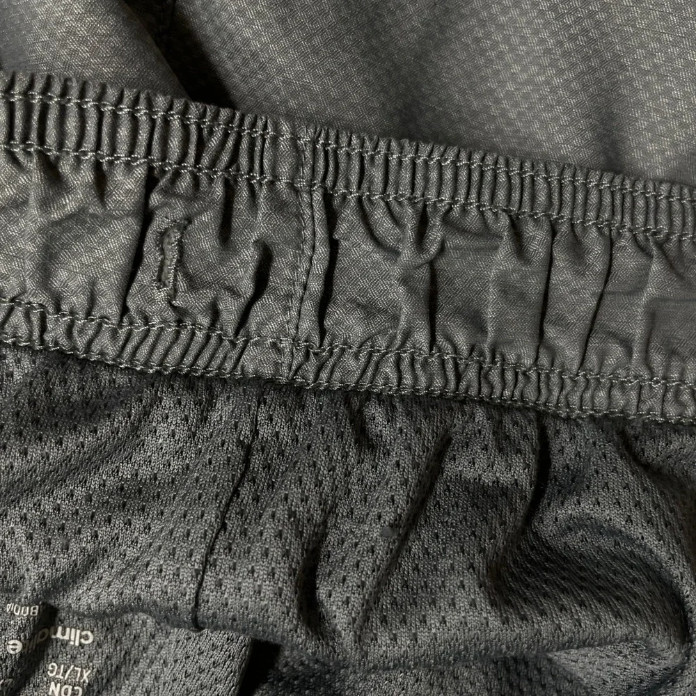 Adidas Climalite Grey Track Pants Men XL 3-Stripe Pockets Zip Cuffs S86814 READ